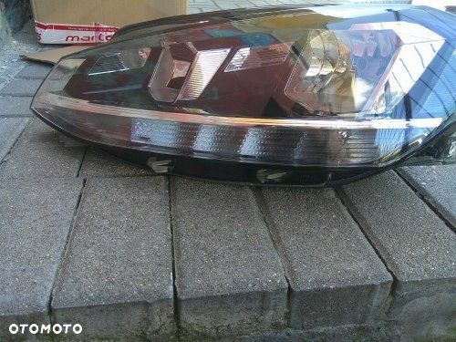 VW GOLF VII 7 LIFT LED LAMPA PRZEDNIA LEWA EUROPA ORYGINAŁ 5G1941005D - 4