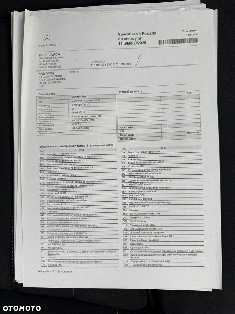 Mercedes-Benz Klasa C 200 4Matic 9G-TRONIC - 38