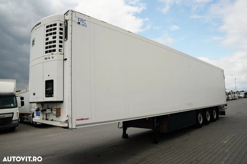 Schmitz Cargobull / REFRIGERAT / UNITATE THERMO KING SL-200 E / AXĂ RIDICATĂ / AXE SAF / - - 3
