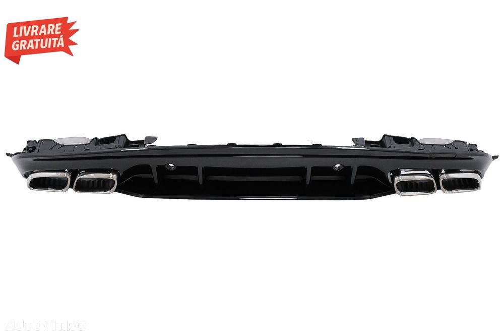Difuzor Mercedes C-Class W205 S205 (2014-2020) C63S Design cu Ornamente pentru bar- livrare gratuita - 3