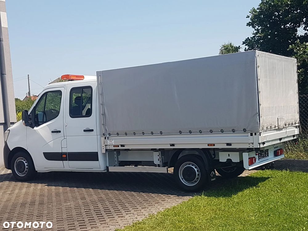Renault MASTER DOKA 7-OSÓB PLANDEKA PAKA SKRZYNIA ŁADUNKOWA DOUBLE KABINA KLIMA TEMPOMAT KRAJOWY - 3