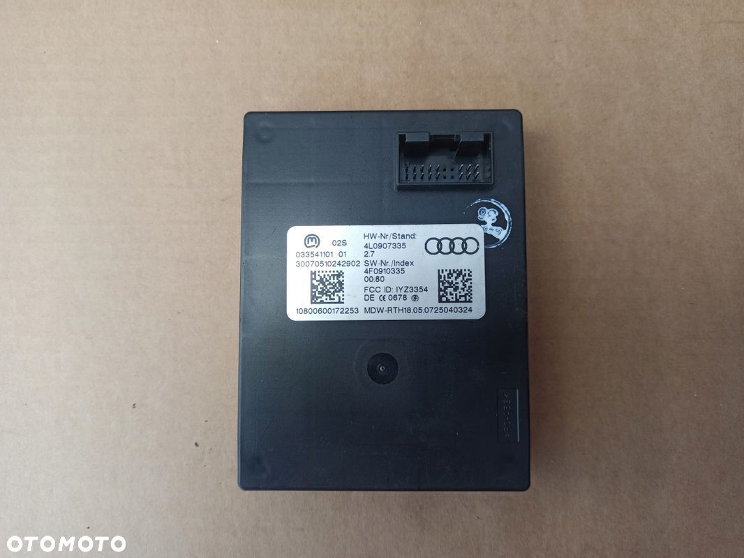 Moduł sterownik anteny AUDI Q7 4L 4F0910335 - 1