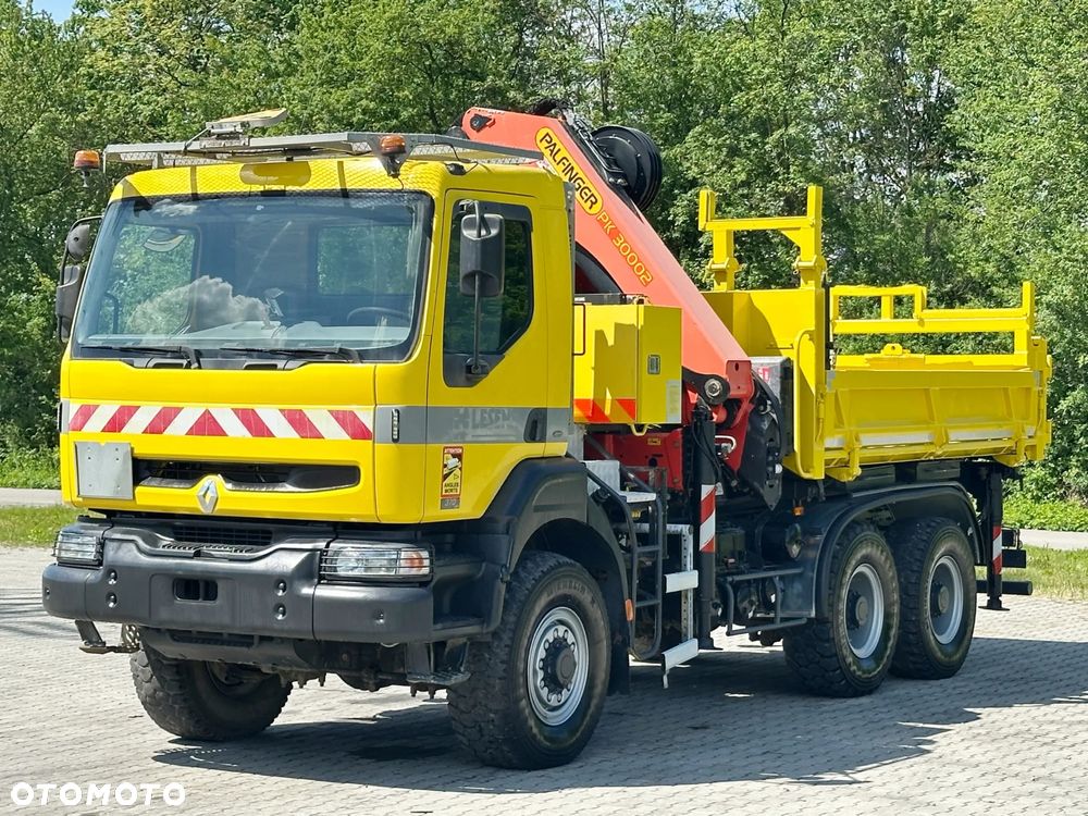 Renault KERAX 370 DCI * PALFINGER PK 30002 C + PILOT + BORDMATIC * 6x6 - 5