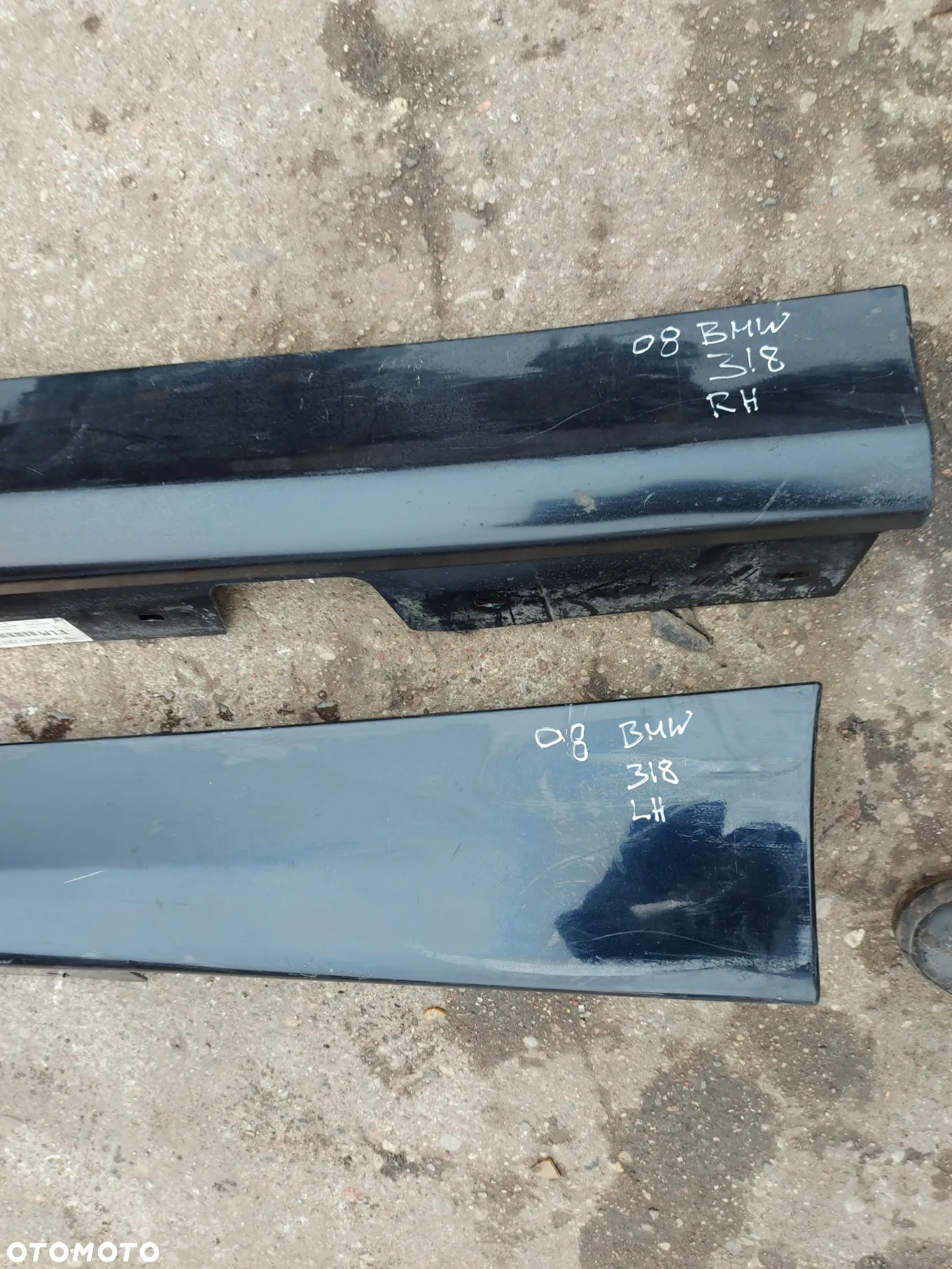NAKŁADKA LISTWA PROGOWA PRAWA I LEWA BMW 3 E90/91  7062297 - 2