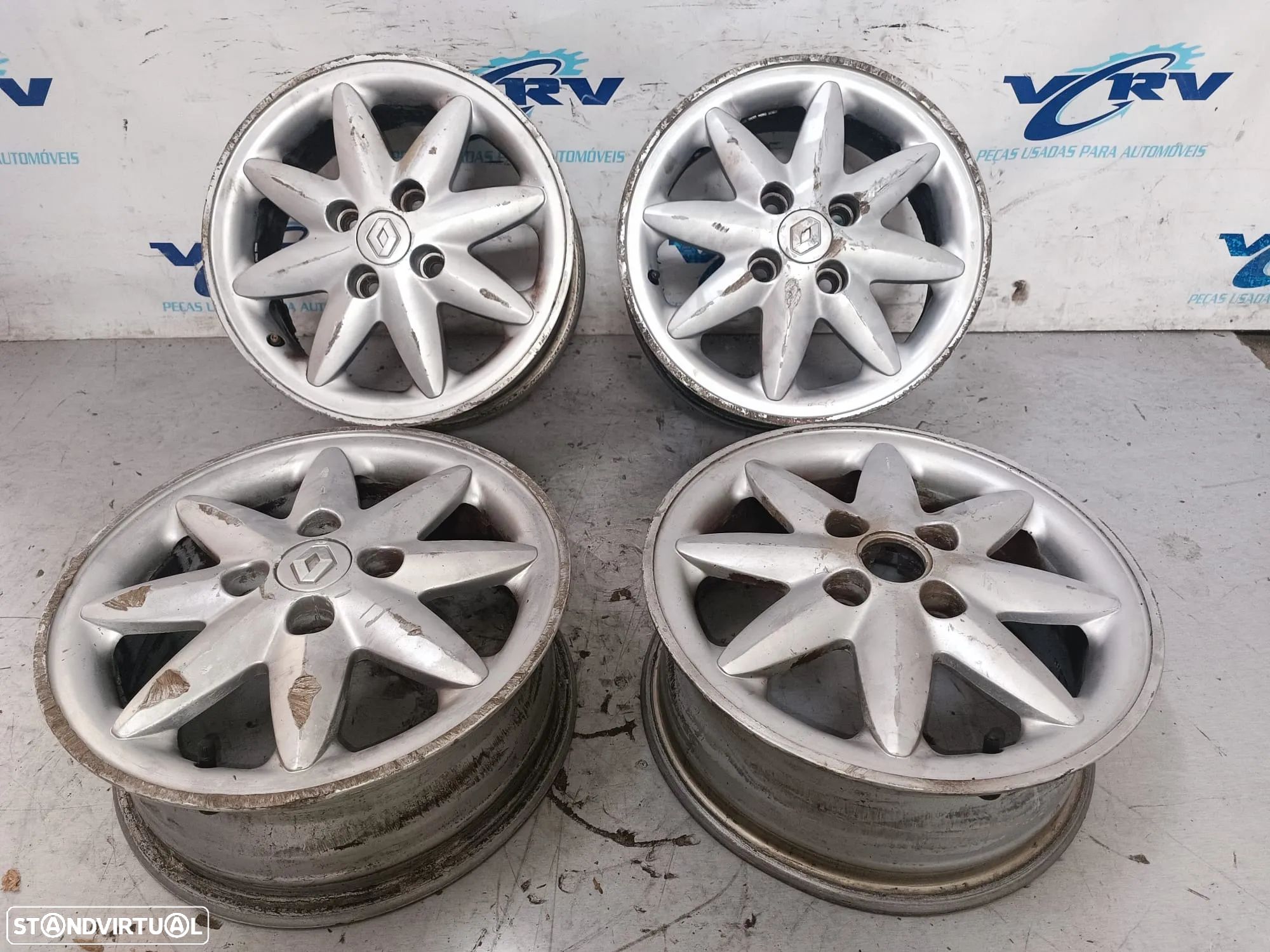 Jantes 14 polegadas Renault Clio II - 1