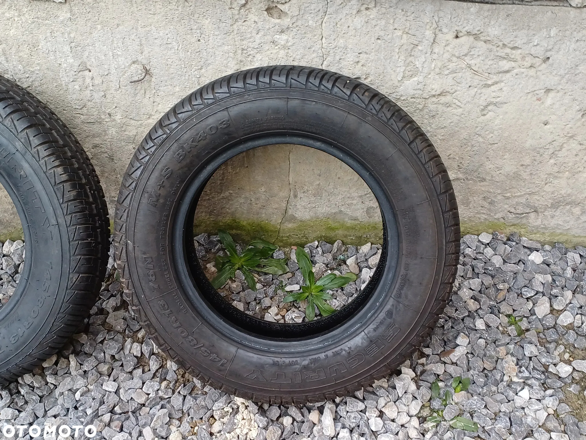 OPONY 145/80/13 2SZT ŁADNE JAK NOWE - 2