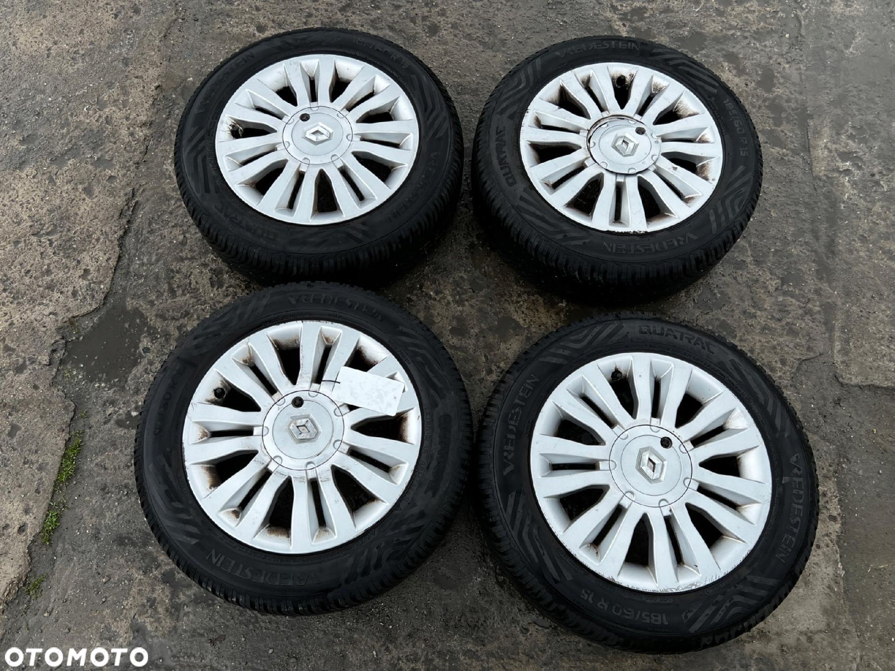 KOŁA FELGI OPONY CAŁOROCZNE RENAULT CLIO III 185/60 R15 - 1