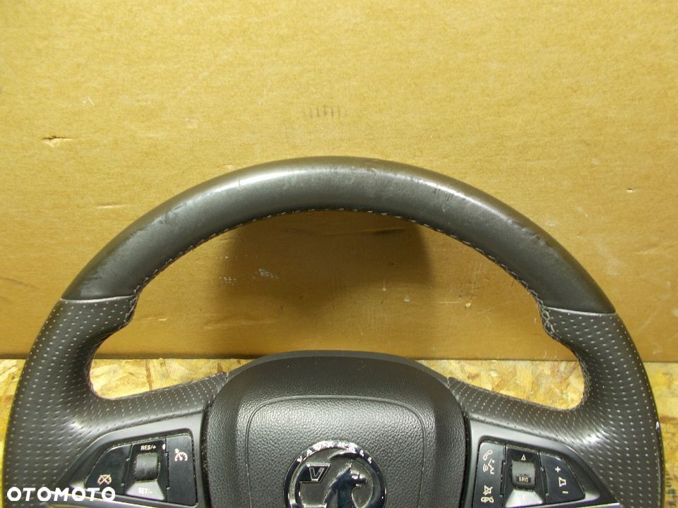 KIEROWNICA KOMPLETNA SKÓRA MULTIFUNKCJA OPEL INSIGNIA ORYGINAŁ - 6