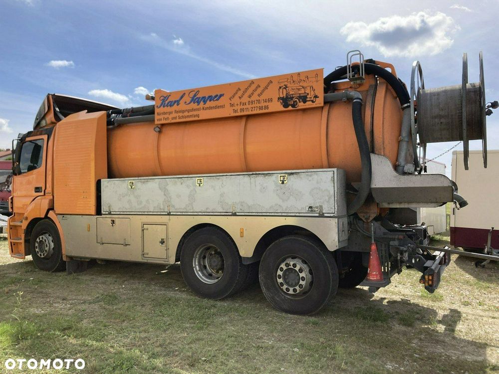 Mercedes-Benz AXOR 2543 Asenizacyjny kanalizacja szambiarka Wuko Beczka 2010 - 7