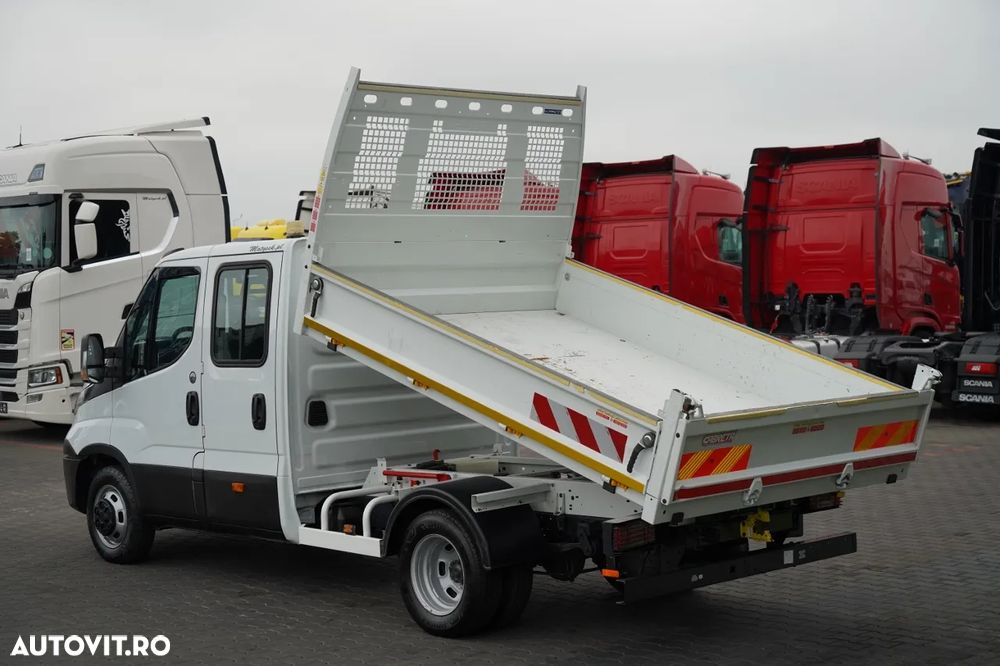 Iveco DAILY 35-140 / BASCULATOR / CU TRACȚIE MÂNĂ / DOUĂ TRACȚII / MANUAL / 6 LOCURI / - 6