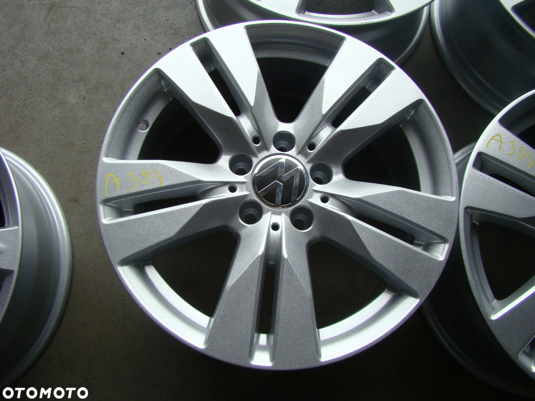 a384 5x112 VW T-Roc Caddy Jetta Touran Golf VII VIII Passat B7 B8 7,5jx17 - 4