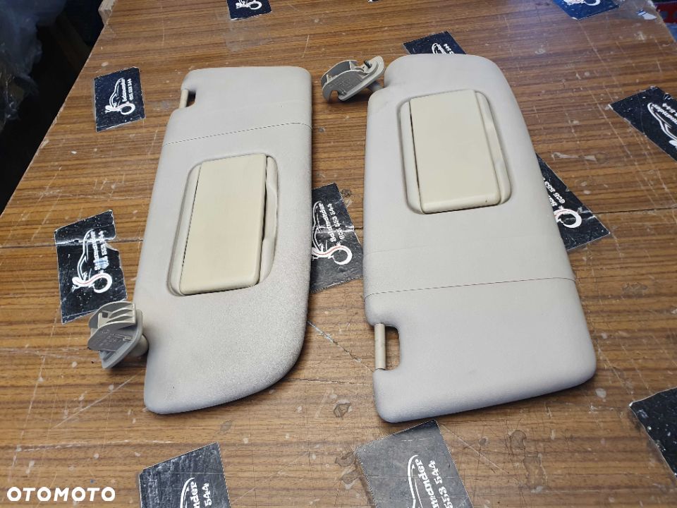Daszek Słonecznik Oslona Sloneczna Lewa Prawa AUDI A4 B5 Komplet - 4