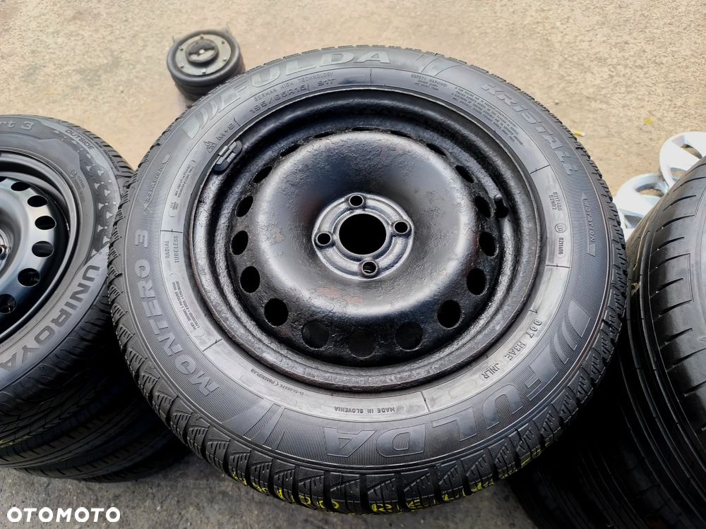 4x100 Felgi Stalowe Stal 15 Koła Zimowe Zima RENAULT MEGANE II 2 SCENIC I Grand LAGUNA I SAFRANE DACIA DOKKER STEPWAY 8mm Legnica ALU-RAD 195//65 21r. - 5