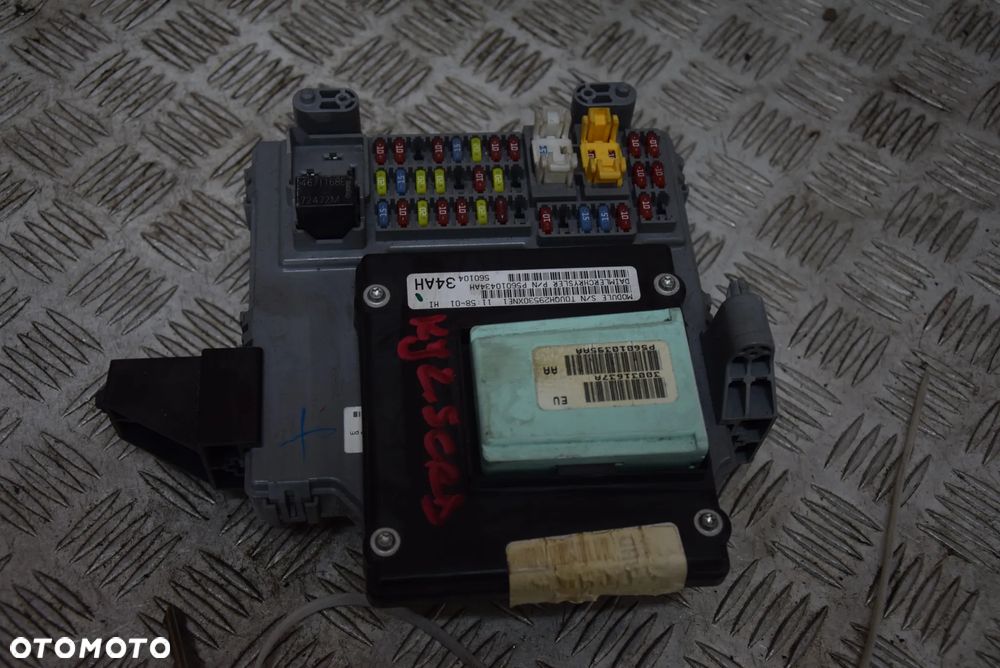 JEEP CHEROKEE KJ 2.5 CRD STACYJKA KLUCZYK KOMPUTER ZESTAW DO ODPALANIA KPL. - 5