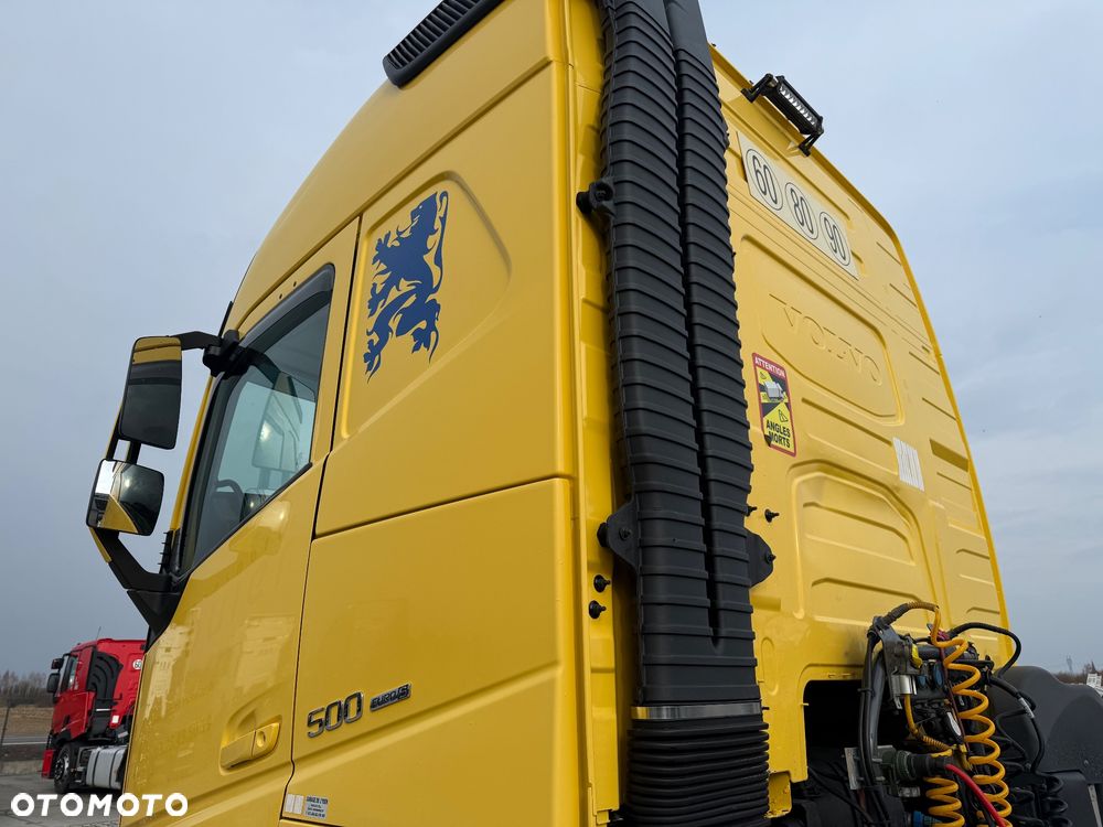 Volvo FH 500 / 3 OSIE / PUSHER / PODNOSZONA OŚ / RETARDER / Z FRANCJI / STAN BDB / / / - 9
