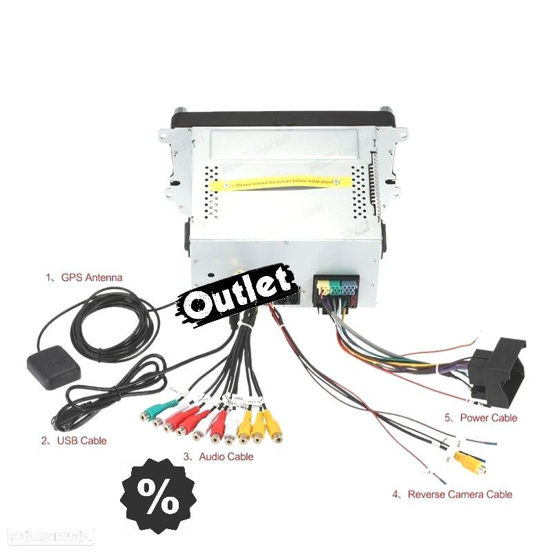 M000364L1 AUTO RADIO 2DIN 8" PARA VOLKSWAGEN VW USB GPS TACTIL HD - 9