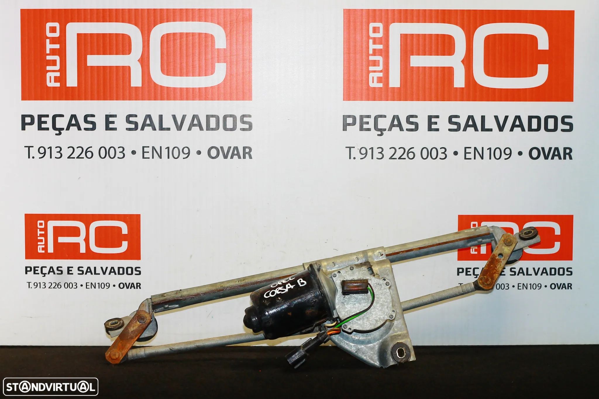 MOTOR LIMPA PARA-BRISAS OPEL CORSA B - 1