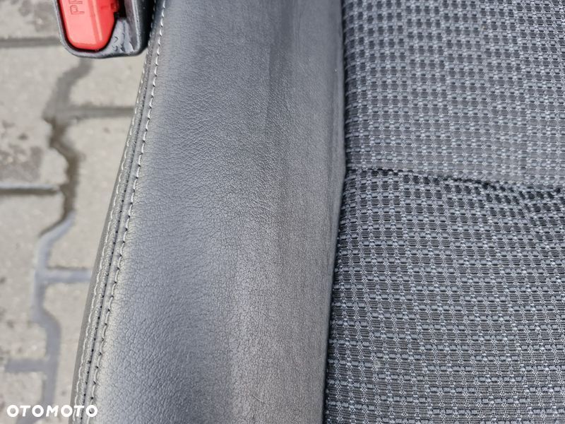 toyota verso i 1 lift fotel kierowcy lewy przód przedni półskóra uk - 5