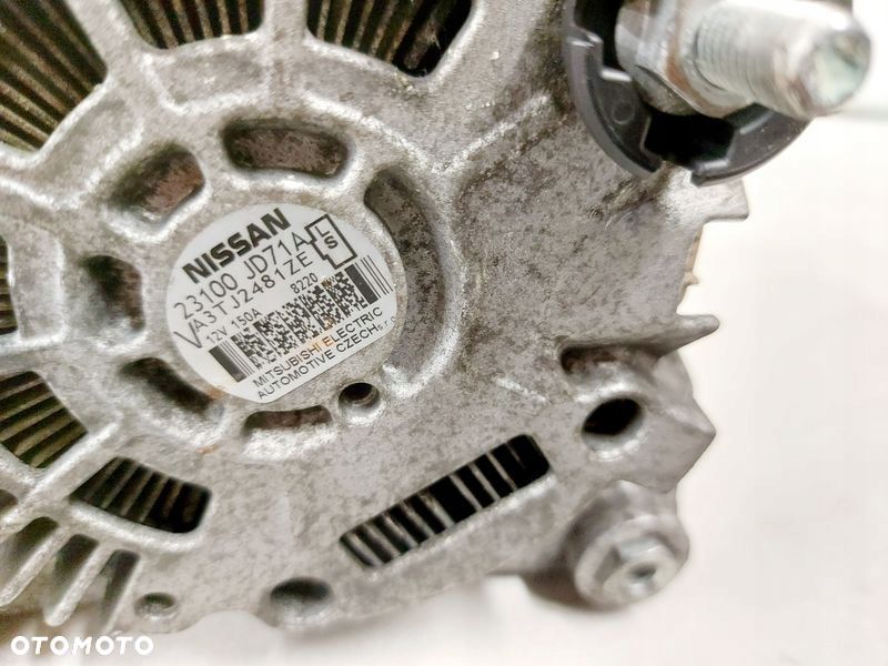 nissan qashqai j10 2.0 dci alternator 23100jd71a - 6