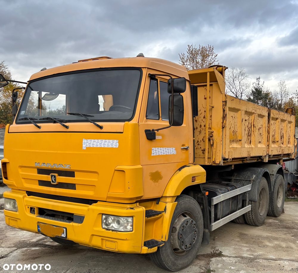 Kamaz 65115 wywrotka 3 stronna kiper 6x4 resor manual połówki 2011r - 6