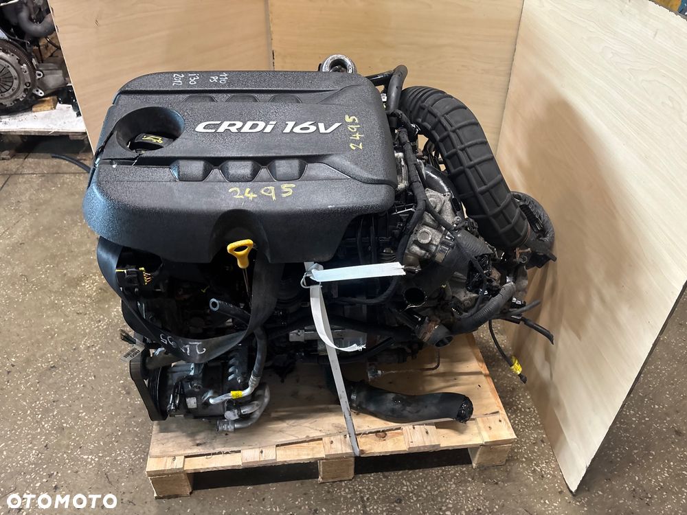 Silnik Hyundai Kia i30 D4FB film video 110 koni Blue 2012 kompletny - 8