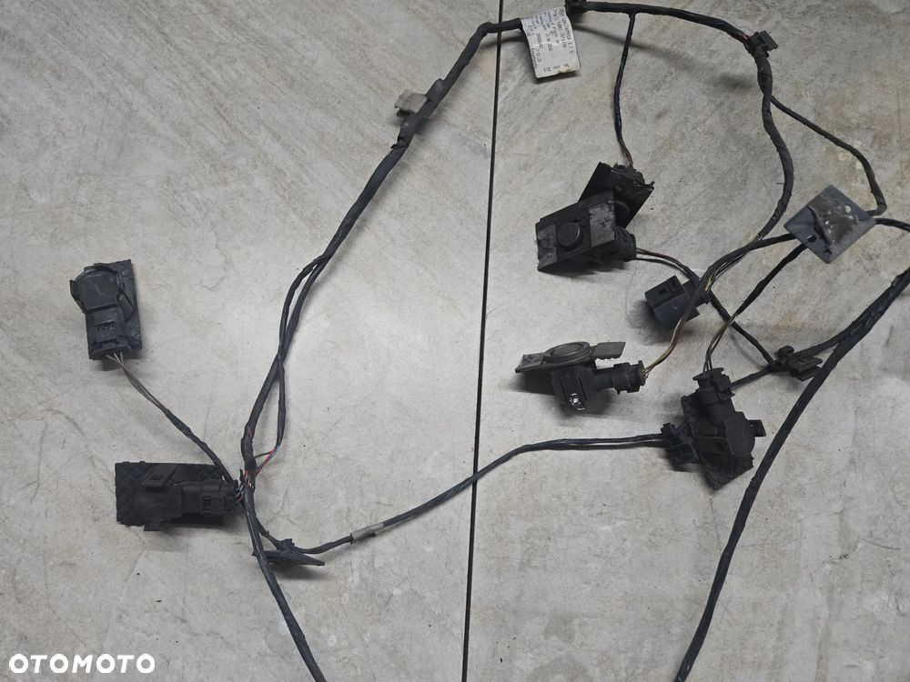 SKODA WIĄZKA CZUJNIKÓW PARKOWANIA PDC PRZÓD 6 CZUJNIKÓW - 2