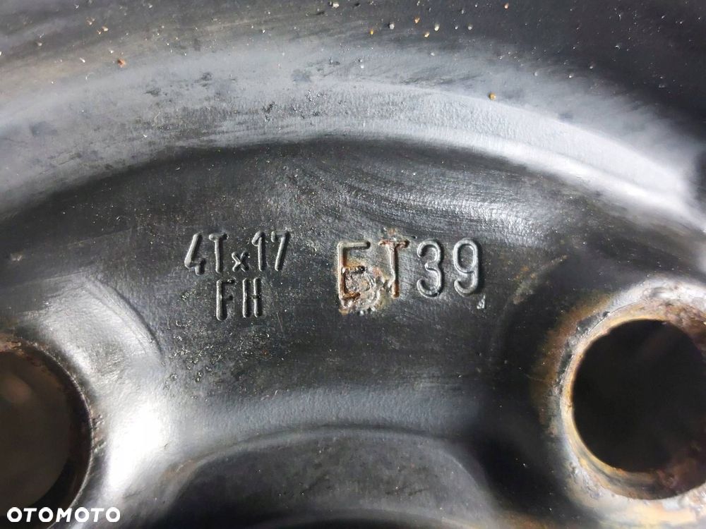 DOJAZDÓWKA 5x100 4Jx17 ET39 FI54,1 125/70R17 TOYOTA AVENSIS T25 - 2