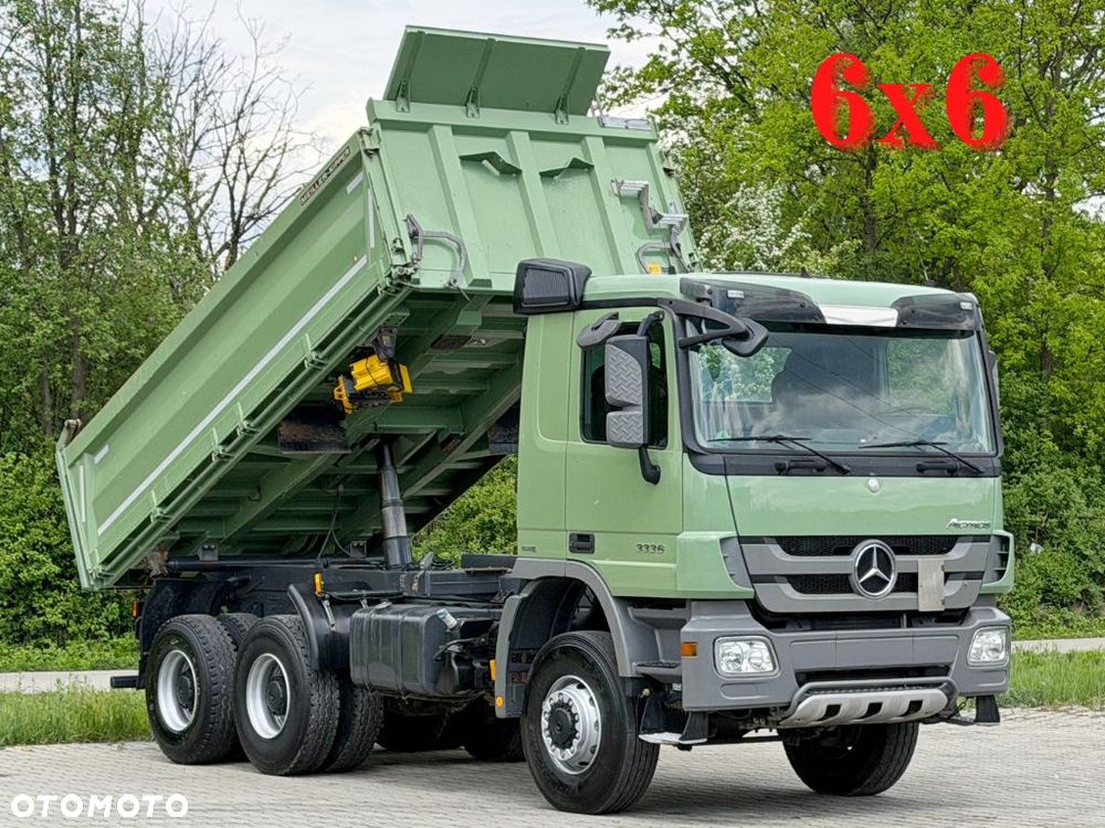 Mercedes-Benz ACTROS 3336 * Wywrotka 4,90 m * 6x6 * STAN BDB - 1