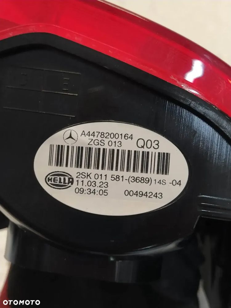 MERCEDES VITO 447 W447 LAMPA TYŁ TYLNA LEWA PRAWA ORYGINAŁ - 25