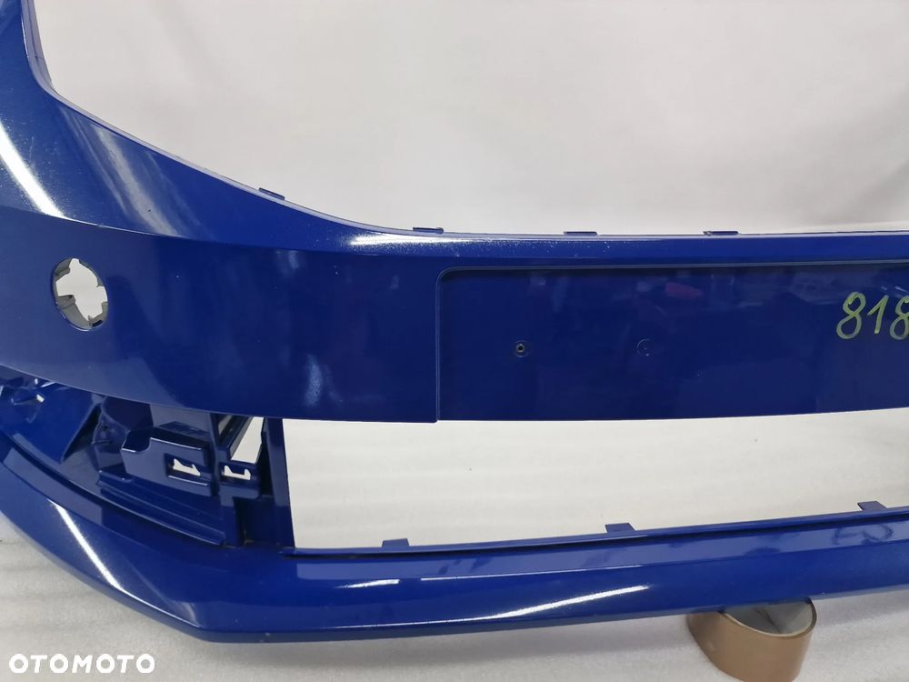 SKODA OCTAVIA III LIFT 5E0 16- ZDERZAK PRZEDNI PRZÓD , NIEBIESKI NIE METALIK , NR 5E0807221N , NR AUKCJI NZ818 - 7