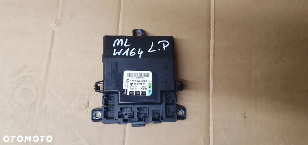 Moduł sterownik drzwi lewy przód Mercedes ML W164 A1648207326 - 1