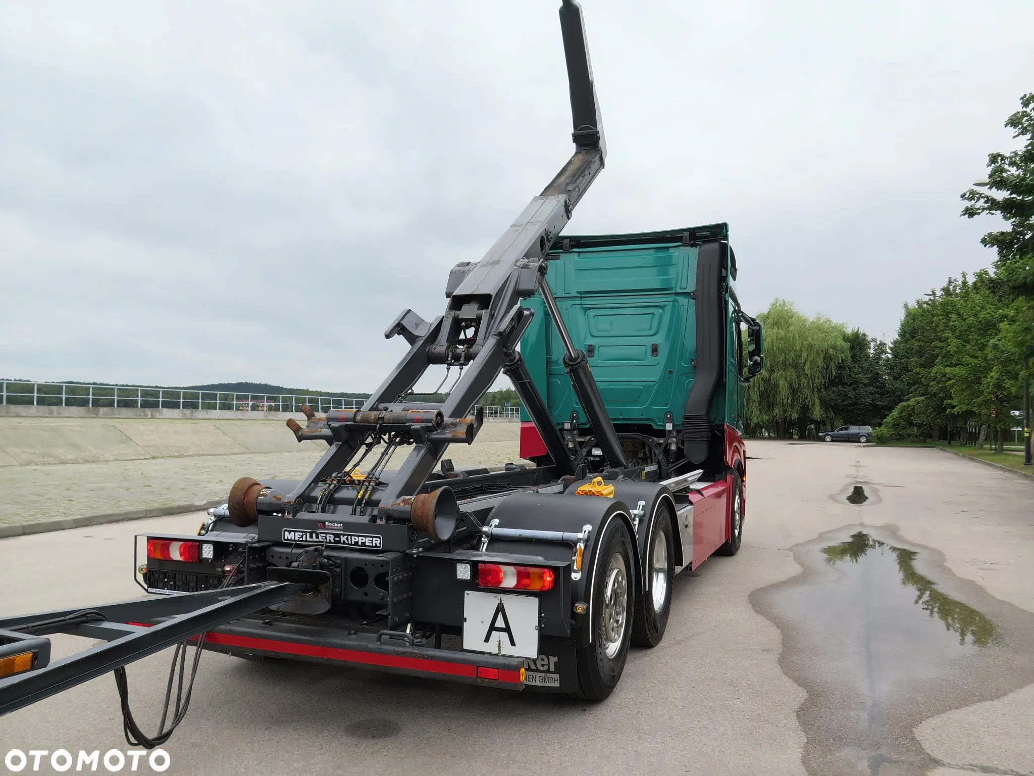 Mercedes-Benz ACTROS 2551, 6x2, HAKOWIEC MEILLER RK 20.65 - 19