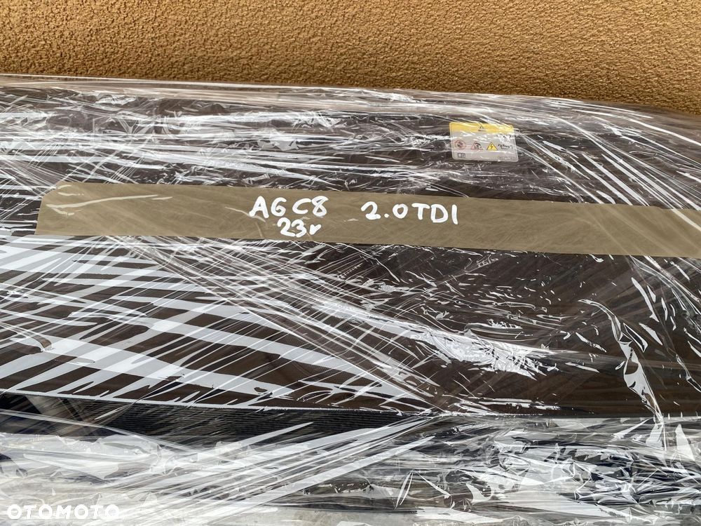 AUDI A6 C8 4K 2.0 TDI PAS PRZEDNI KOMPLETNY CHŁODZNICE WENTYLATOR - 15
