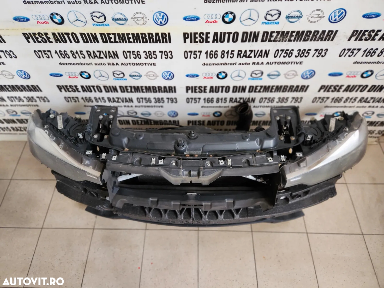Trager Calandru Fata Radiator Apa Clima Electroventilator Armatura Bara Fata Bmw F30 F31 2.0 D N47D - 5