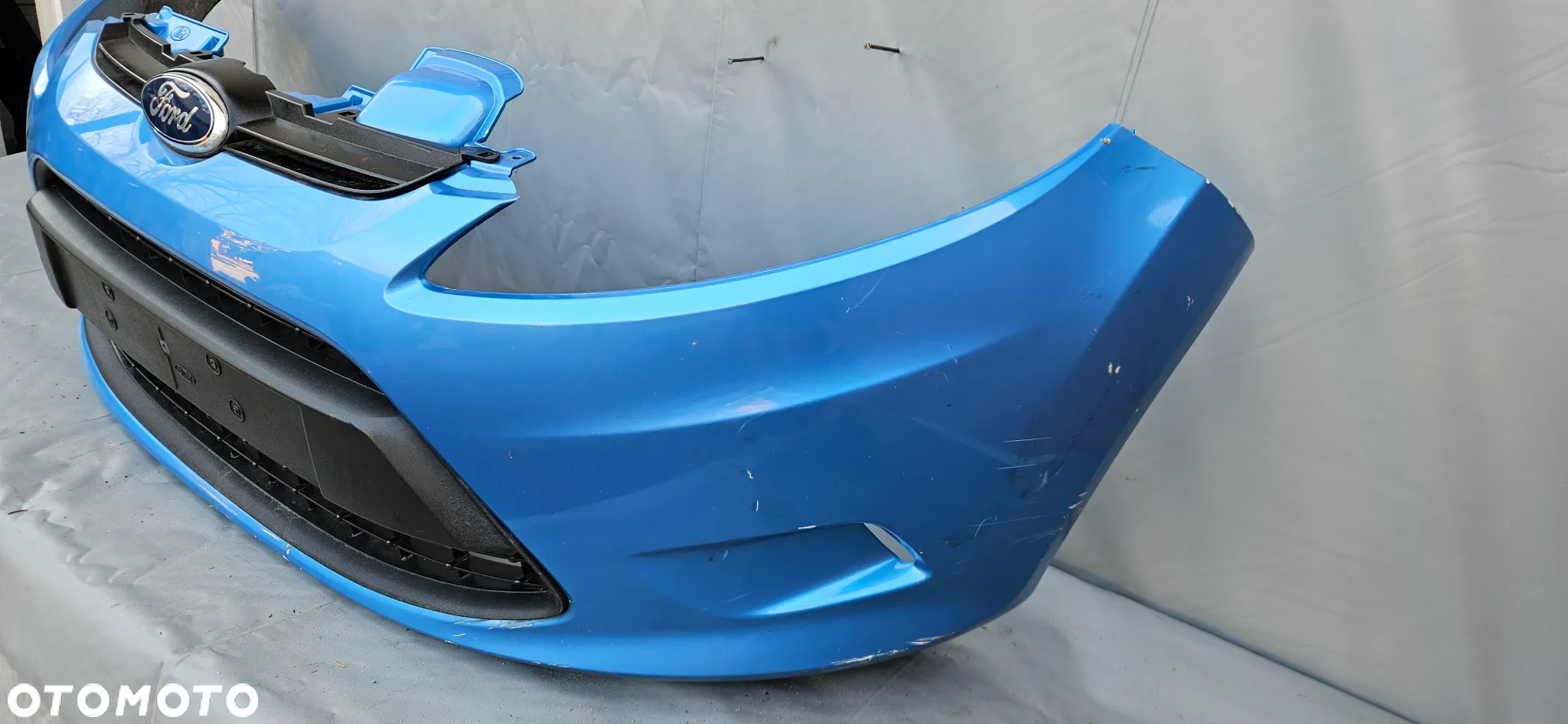 FORD FIESTA MK7 ZDERZAK PRZEDNI GRILL - 3