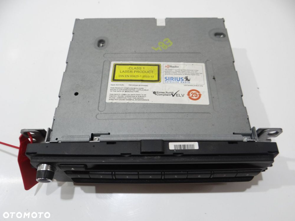 RADIO NAWIGACJA CZYTNIK BMW X1 E84 OE 9263948 - 3