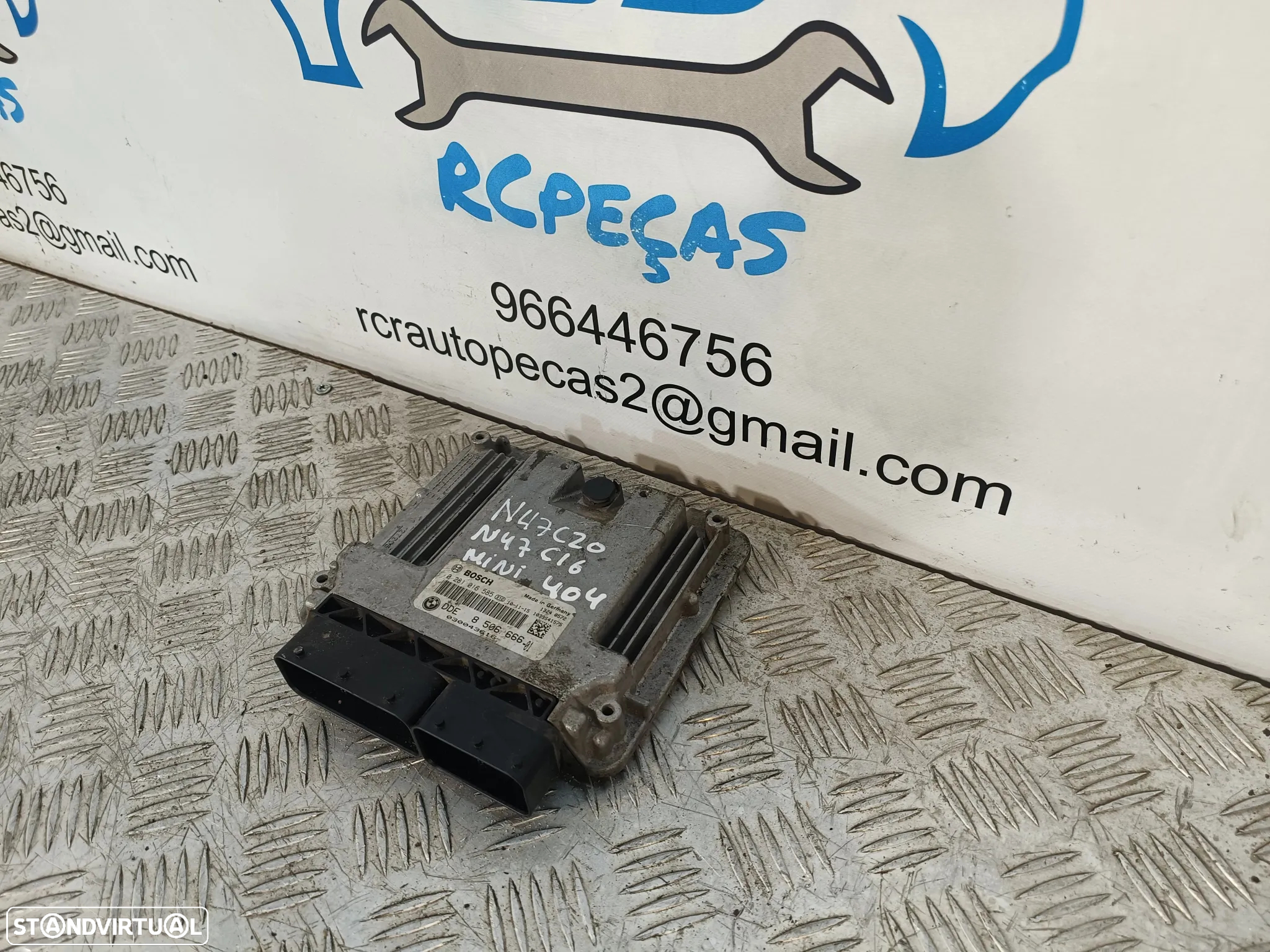 Centralina Motor Original Bosch BMW Mini Cooper One N47C16 N47C20 N47N 8 506 666 / 8506666 / 0281016585 / 0 281 016 585 - 5
