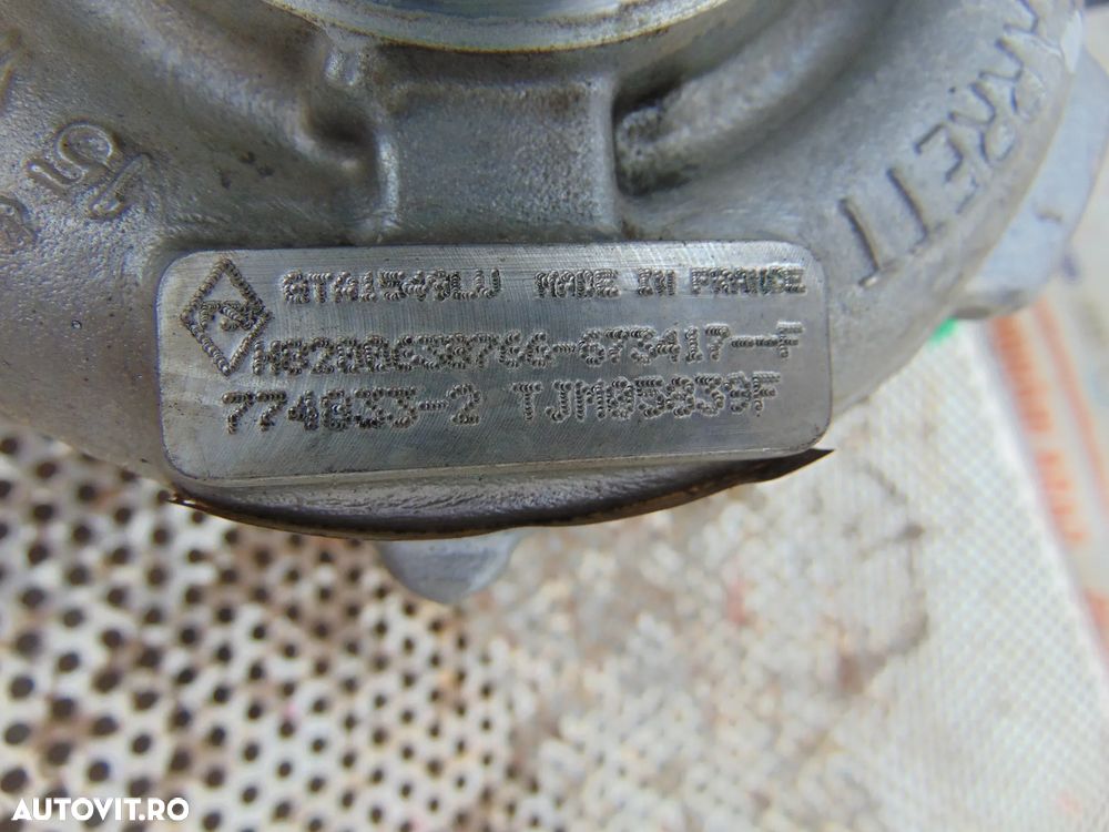 Turbina Nissan X trail 2.0 t32 t31 Renault koleos Laguna 3 espace 4 m9r cod 8200638766 - 6