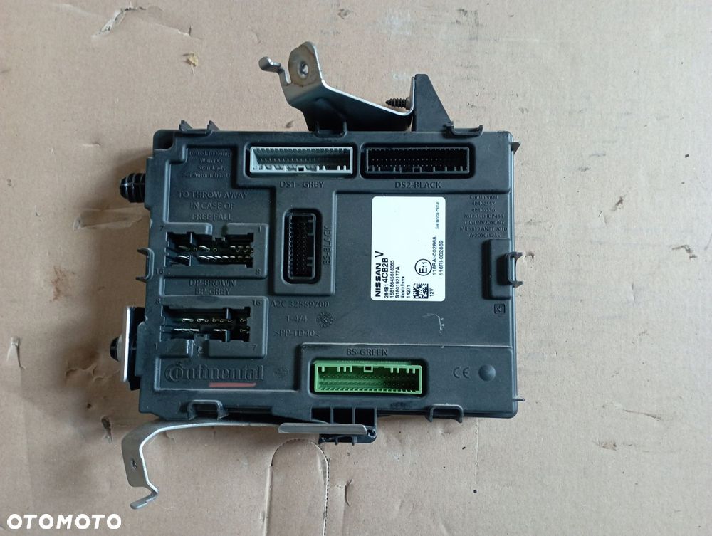 NISSAN QASHQAI II 2 MODUŁ KOMFORTU 284B14CB2B - 1