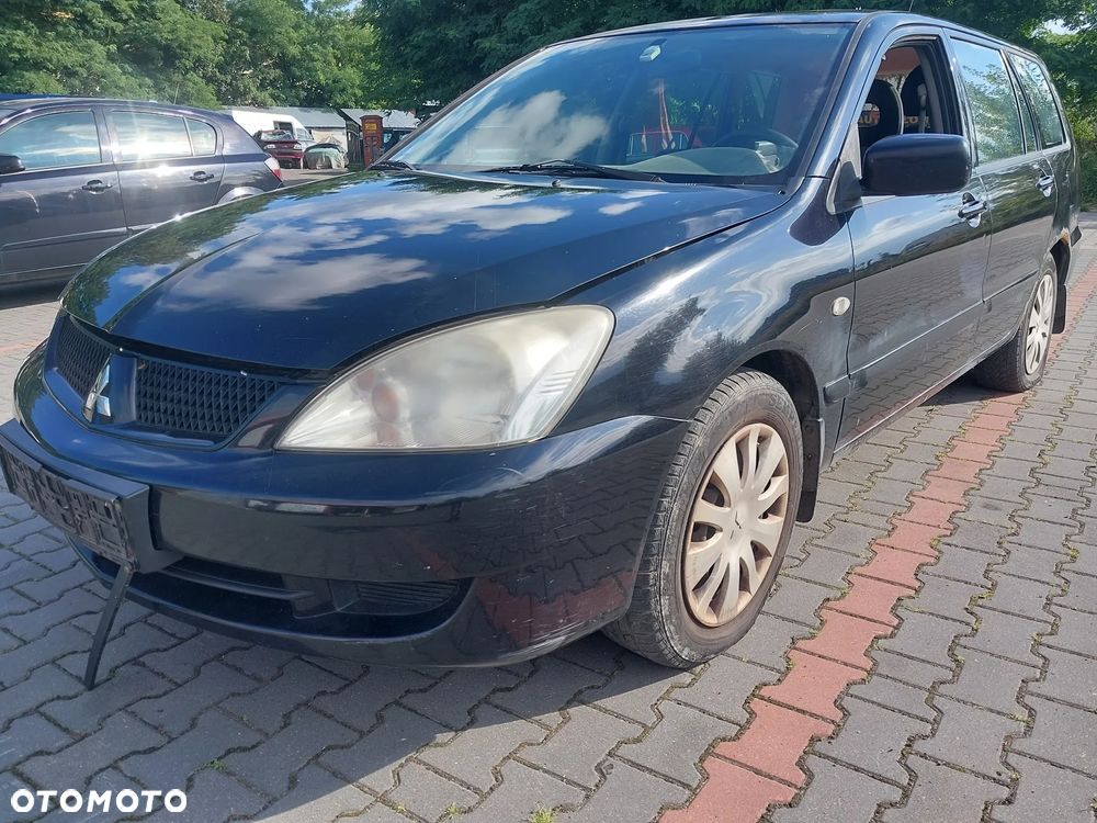 Przód KOMPLETNY Mitsubishi Lancer 7 VII pas przedni maska zderzak lampa prawa lewa przednia błownik chłodnica wzmocnienie czołowe atrapa grill KOMPLET kolor X42 - 3