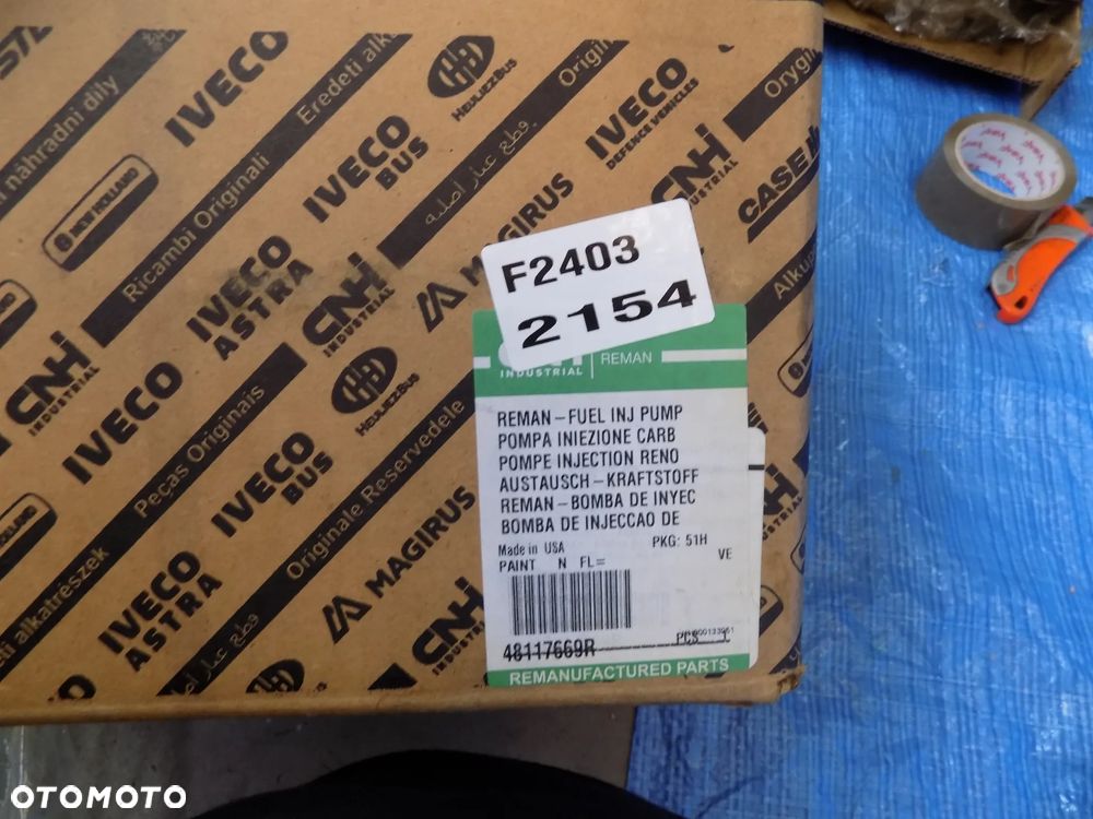 pompa wtryskowa reman 48117669r case steiger 9370 9380 - 9