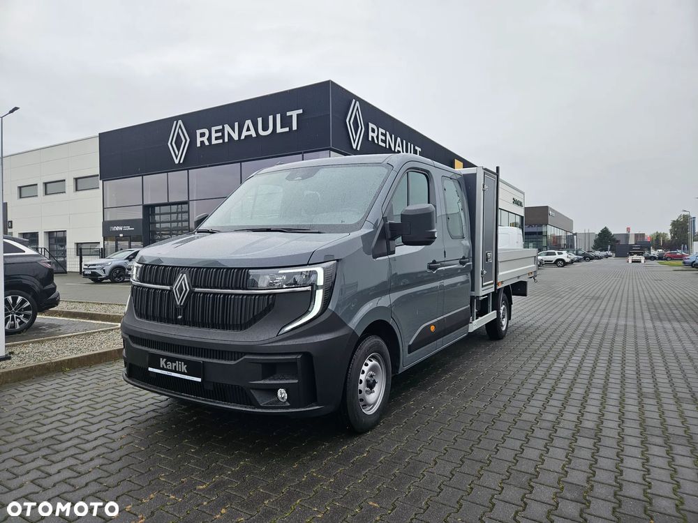 Renault Master Doka 7 os. skrzynia + kontener narzędziowy