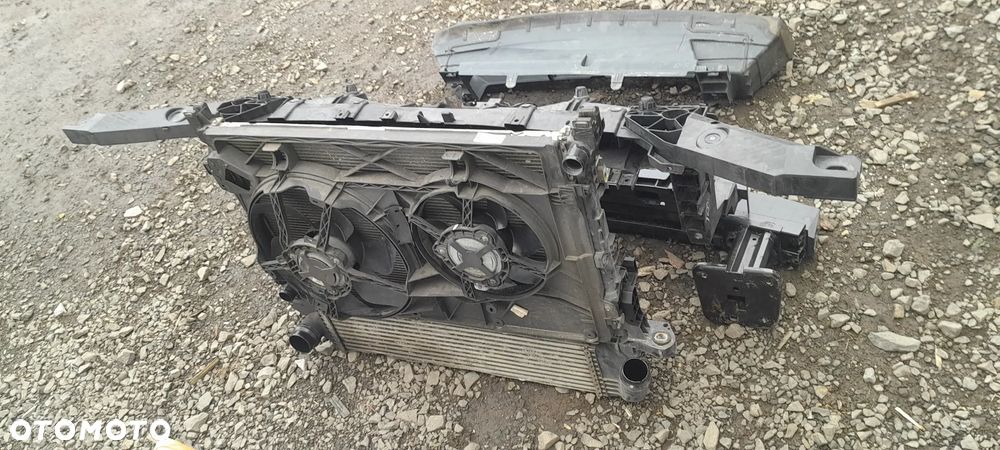 RENAULT TRAFIC III VIVARO B 1.6 DCI PRZEDNI PAS KOMPLET CHŁODNIC - 7