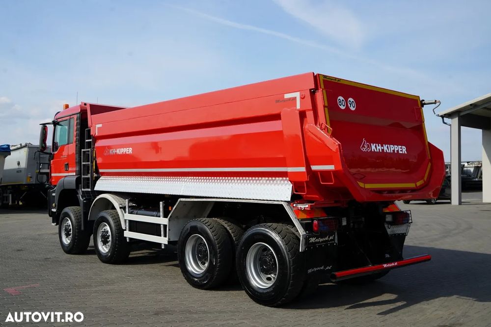 MAN TGS 41.480 / 8X8 / ​​​​BASCULĂ SPATE / KH KIPPER / AUTOMATĂ / EURO 6 - 10