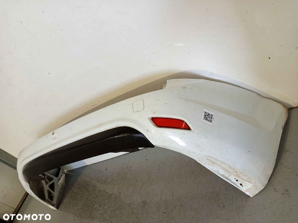 + ZDERZAK TYŁ TYLNY FORD FOCUS MK2 2 II LIFT FL KOMBI N8 BIAŁY - 3