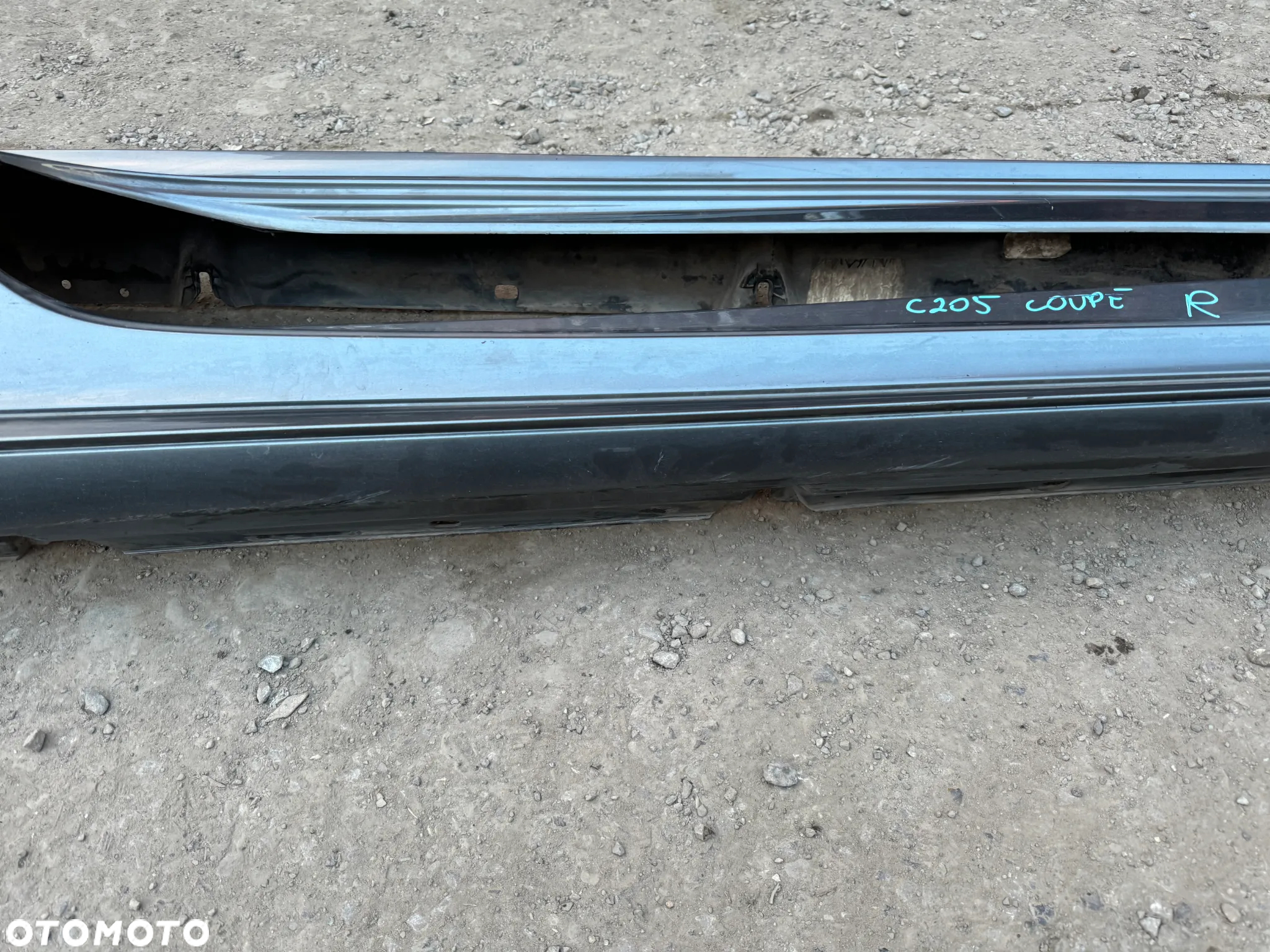 Listwa progowa nakładka prawa lewa Mercedes C205 W205 AMG coupe OE - 10