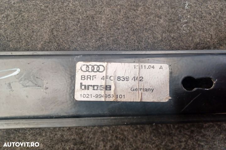 Macara geam spate dreapta electrica 4F0839462 4F0839462 Audi A6 4F/C6 - 3
