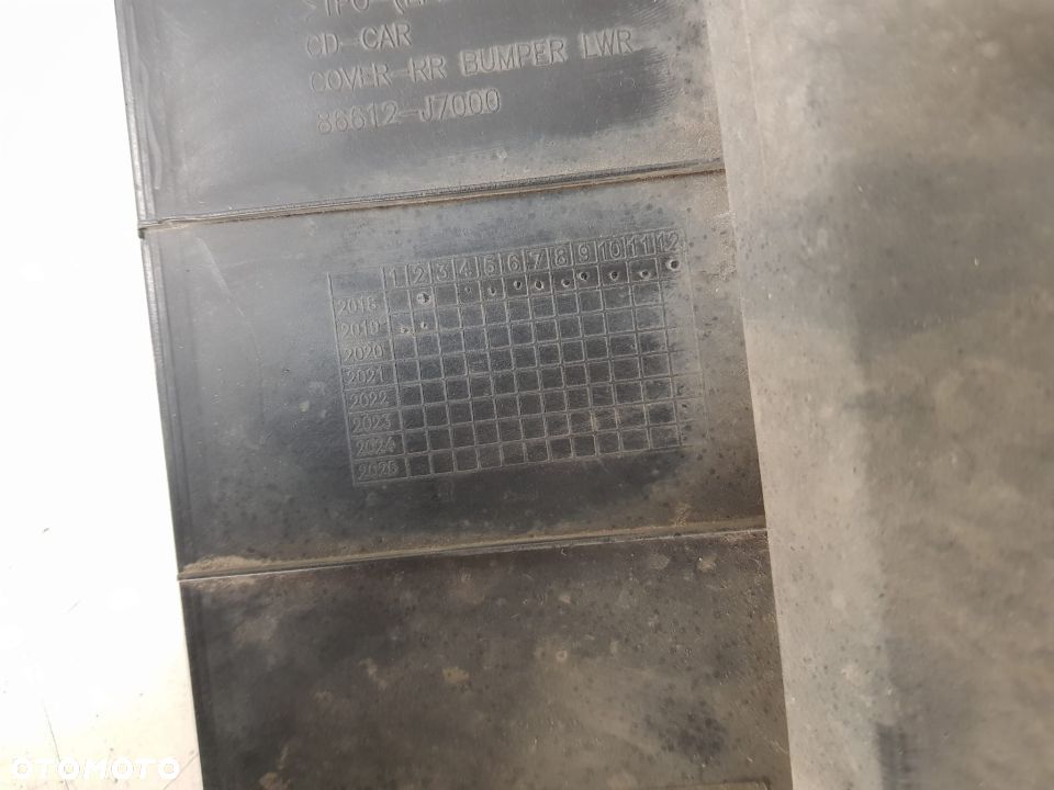 KIA CEED III HB 18-22 SPOILER DOKŁADKA TYŁ DYFUZOR TYLNY 86612-J7000 - 4