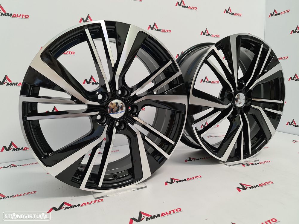 Jantes look Skoda Ignite Preto Polido 19 (5x112) - 2