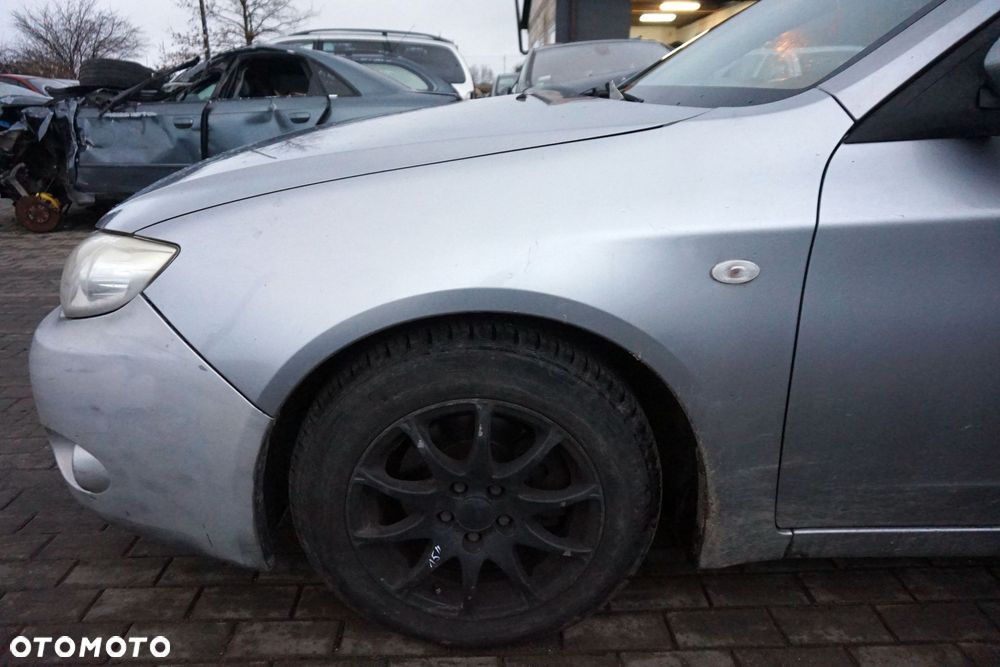 MASKA ZDERZAK BŁOTNIKI LAMPY IMPREZA III GH C6Z  SUBARU 2007-2011 SREBRNY PRZÓD KOMPLETNY - 16